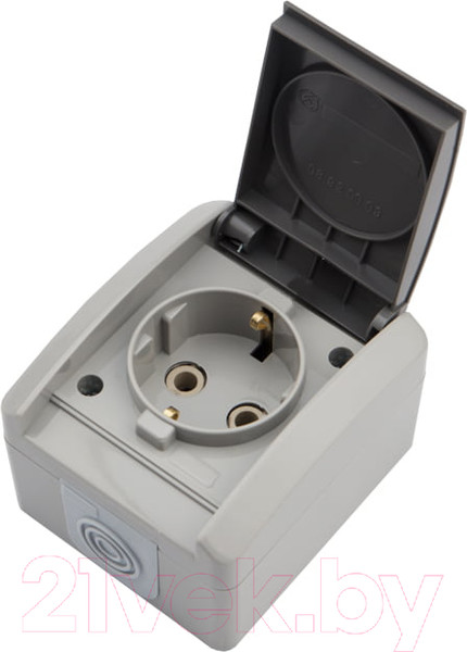 Изображение товара Розетка Kranz Industrial KR-78-0612 (серый)