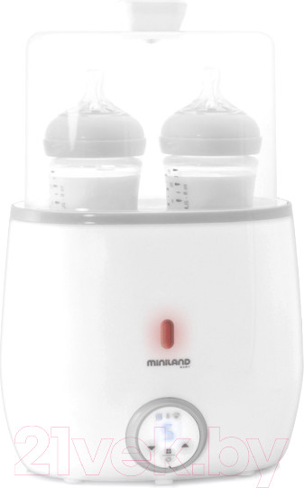 Изображение товара Стерилизатор для бутылочек Miniland Warmy Twin / 89197