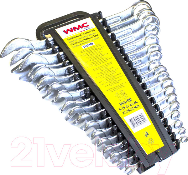 Изображение товара Набор ключей WMC Tools 5181MP