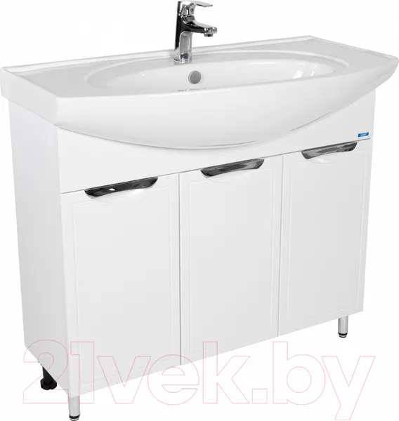 Изображение товара Тумба под умывальник Viant Лима Энигма 100 / VLIM100EN-T3ST