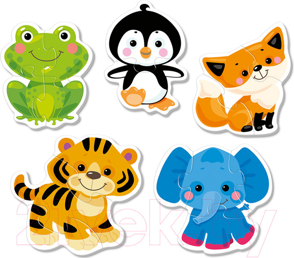 Изображение товара Развивающая игра Baby Toys Животные / 04117