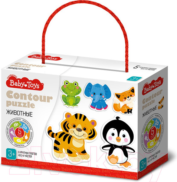 Изображение товара Развивающая игра Baby Toys Животные / 04117