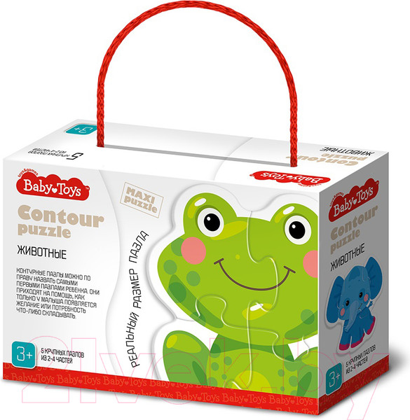 Изображение товара Развивающая игра Baby Toys Животные / 04117