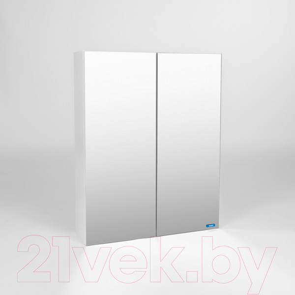 Изображение товара Шкаф с зеркалом для ванной Viant Рим 55 / VRIM55-ZSH