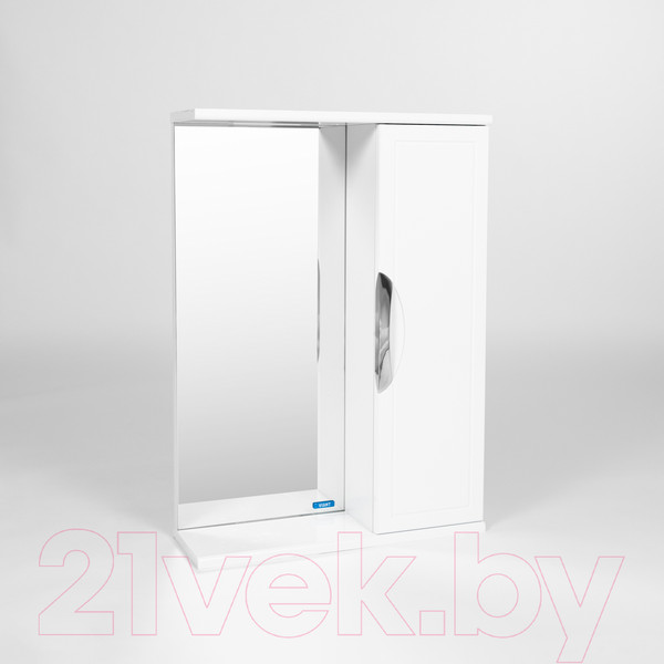 Изображение товара Шкаф с зеркалом для ванной Viant Лима 50 / VLIM50-ZSH