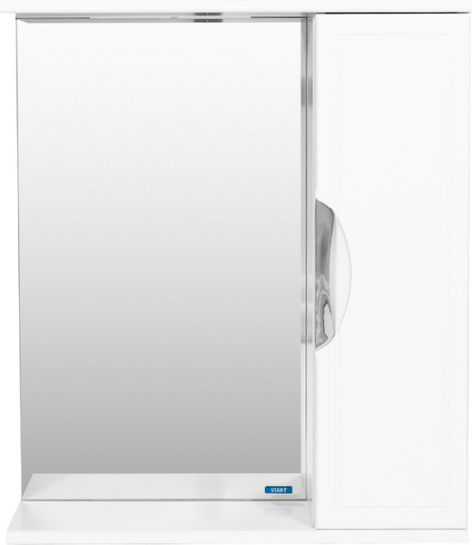 Изображение товара Шкаф с зеркалом для ванной Viant Лима 70 / VLIM70-ZSH