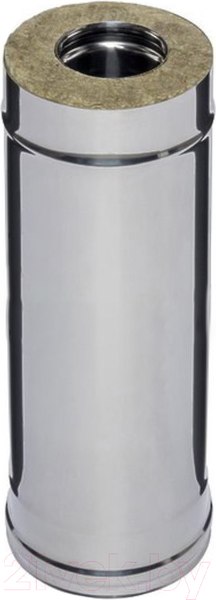 Изображение товара Труба дымохода Ferrum 0.5м 430/0.8мм Ф115x200 / f3932