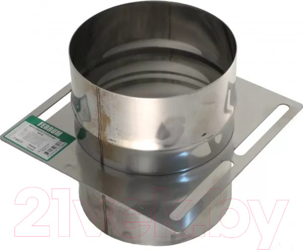 Изображение товара Площадка монтажная для дымохода Ferrum 430/0.8мм Ф130 / f5505