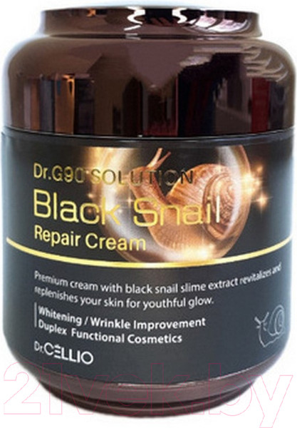 Изображение товара Крем для лица Dr. Cellio D.R G90 Solution Black Snail Repair Cream (85г)