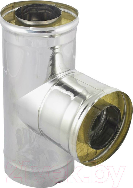 Изображение товара Тройник для труб Ferrum 90° 430/0.8мм Ф180x280 / f4438