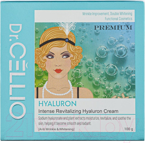 Изображение товара Крем для лица Dr. Cellio Intense Revitalizing Hyaluron Cream (100г)