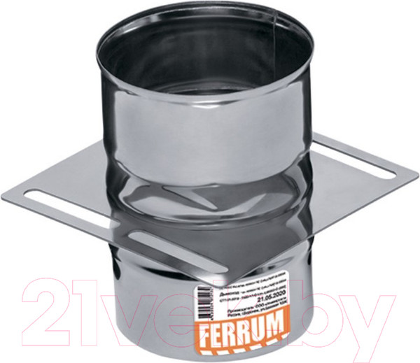 Изображение товара Площадка монтажная для труб Ferrum 430/0.8мм Ф200 / f5511