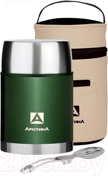Изображение товара Термос для еды Арктика 306-800A (зеленый)