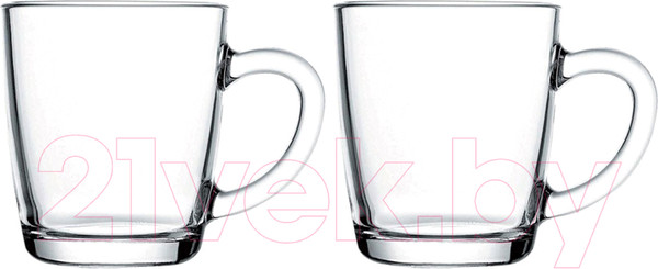 Изображение товара Набор кружек Pasabahce Бейзик / 55531 1065757 (2шт)