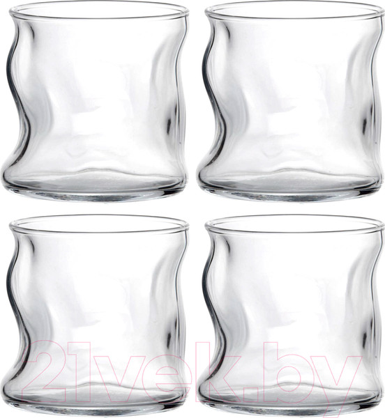 Изображение товара Набор стаканов Pasabahce Аморф / 420224/1113907 (4шт)