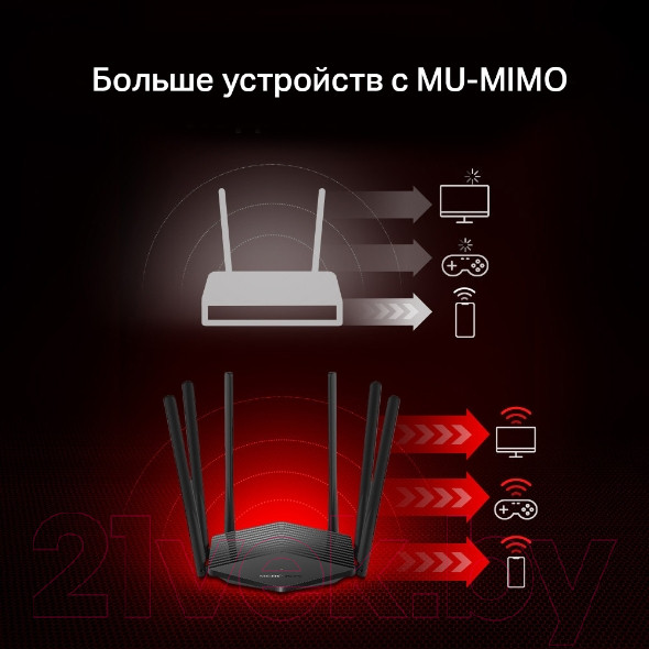Изображение товара Беспроводной маршрутизатор Mercusys MR50G