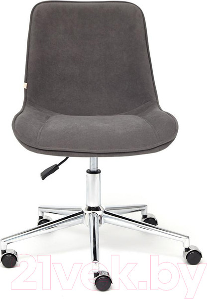 Изображение товара Кресло офисное Tetchair Style флок (серый)