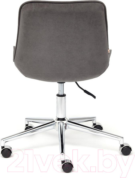 Изображение товара Кресло офисное Tetchair Style флок (серый)
