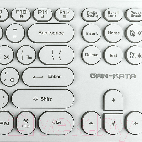 Изображение товара Клавиатура Dialog Gan-Kata KGK-16U (белый)