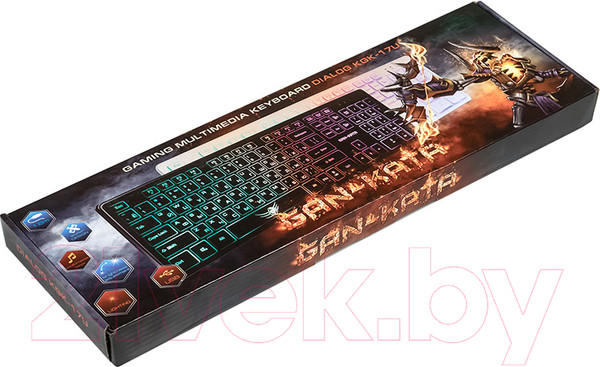 Изображение товара Клавиатура Dialog Gan-Kata KGK-17U (белый)