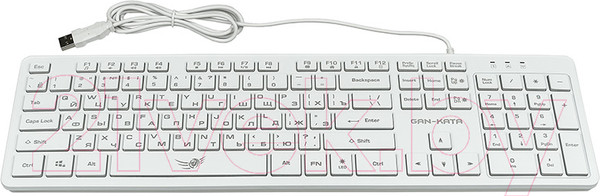 Изображение товара Клавиатура Dialog Gan-Kata KGK-17U (белый)