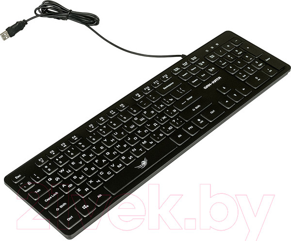 Изображение товара Комплект клавиатура и мышь Dialog KMGK-1707U (черный)