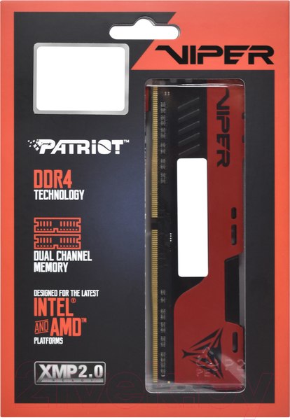 Изображение товара Оперативная память DDR4 Patriot PVE2416G266C6K