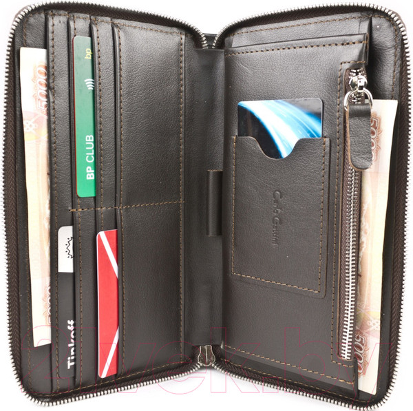 Изображение товара Портмоне Carlo Gattini Classico Orsi 7418-04 (темно-коричневый)