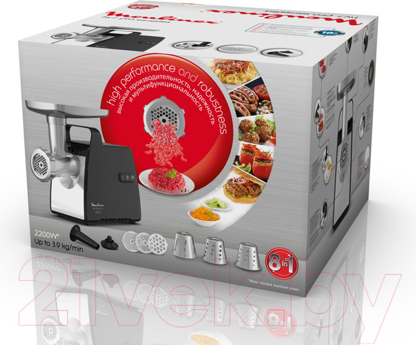 Изображение товара Мясорубка электрическая Moulinex ME558810