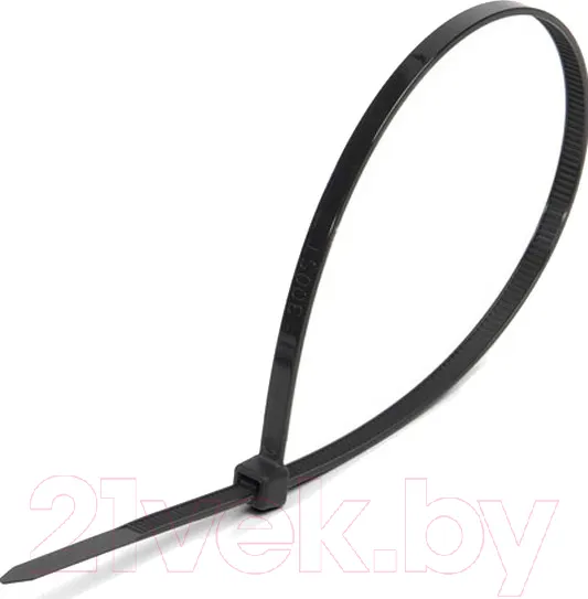 Изображение товара Стяжка для кабеля Fortisflex НСС EasyFix 8х400 / 84820 (100шт, черный)
