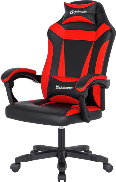 Изображение товара Кресло геймерское Defender Master / 64359 (черный/красный)