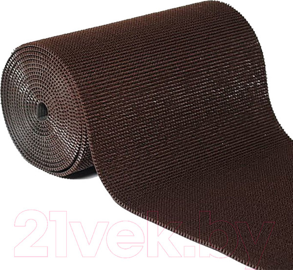 Изображение товара Коврик грязезащитный No Brand Искусственная травка 0.9х15м / 10137 (темный шоколад)