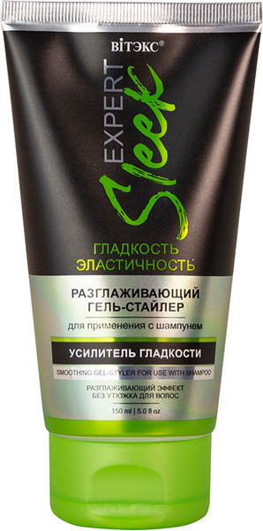 Изображение товара Гель для укладки волос Витэкс Expert Sleek Разглаживающий для применения с шампунем (150мл)