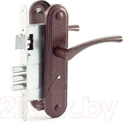 Изображение товара Замок врезной Омега ЗВ9.1-01 / 00-00002278 (медный)