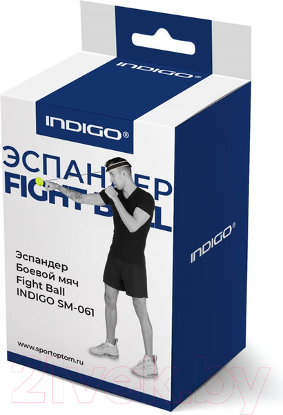 Изображение товара Набор тренировочный для бокса Indigo Sport Боевой мяч SM-061