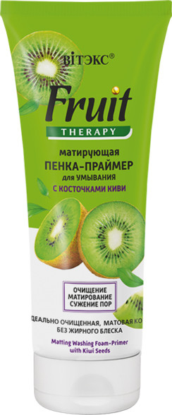 Изображение товара Пенка для умывания Витэкс Fruit Therapy с косточками киви (200мл)