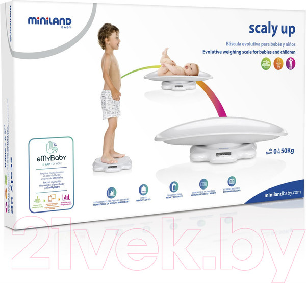 Изображение товара Весы детские Miniland Scaly Up / 89041