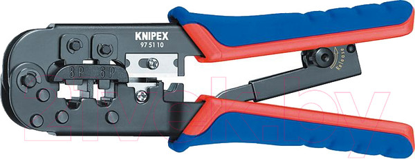 Изображение товара Инструмент обжимной Knipex Western 190мм / 975110