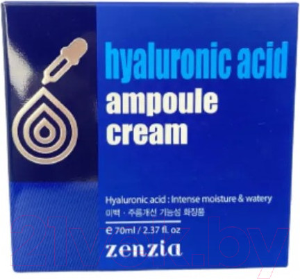 Изображение товара Крем для лица Zenzia Hyaluronic Acid Ampoule Cream Гиалурон (70мл)