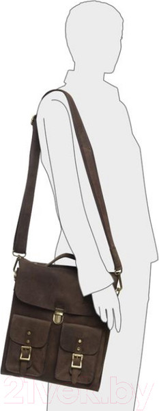 Изображение товара Сумка Klondike 1896 Brady / KD1039-01 (темно-коричневый)
