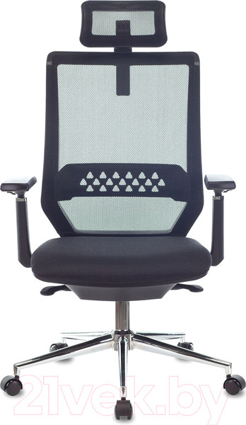 Изображение товара Кресло офисное Бюрократ MC-612N-H (сетка черная TW-01/ткань 38-418)