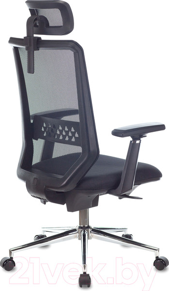 Изображение товара Кресло офисное Бюрократ MC-612N-H (сетка черная TW-01/ткань 38-418)