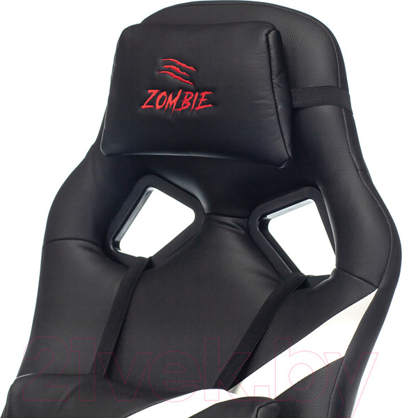 Изображение товара Кресло геймерское Бюрократ Zombie Driver (черный/белый)