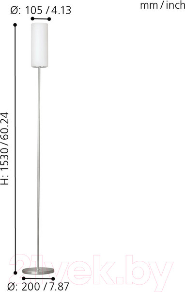 Изображение товара Торшер Eglo Troy 3 85982