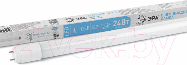 Изображение товара Лампа ЭРА Led T8-24W-840-G13-1500mm / Б0033006