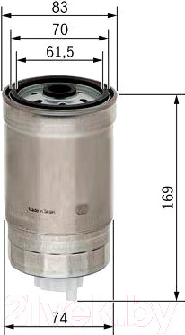 Изображение товара Топливный фильтр Bosch 1457434198