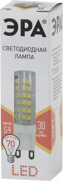 Изображение товара Лампа ЭРА Led JCD-7W-CER-827-G9 / Б0027865