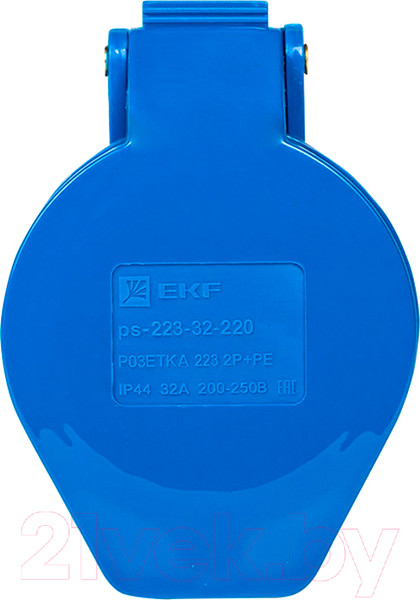 Изображение товара Розетка штепсельная EKF 223 2Р+РЕ 32А 220В IP44