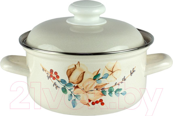Изображение товара Кастрюля Лысьвенские эмали Унесенные ветром С-1508 АП2/4Жм