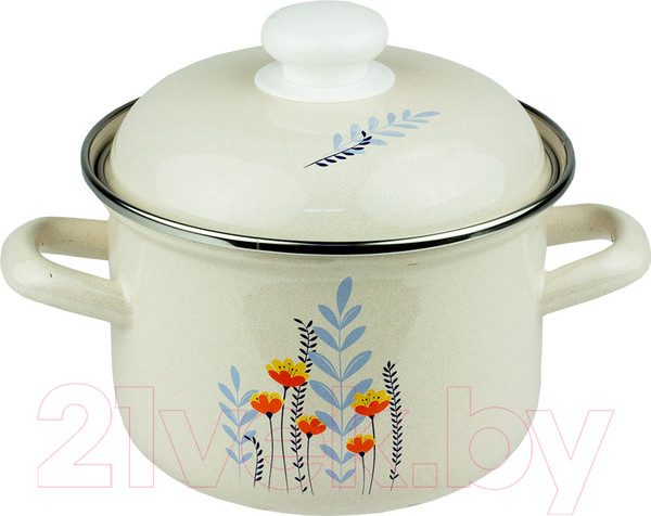 Изображение товара Кастрюля Лысьвенские эмали Норвежский лес С-1610 АП2/6Жм